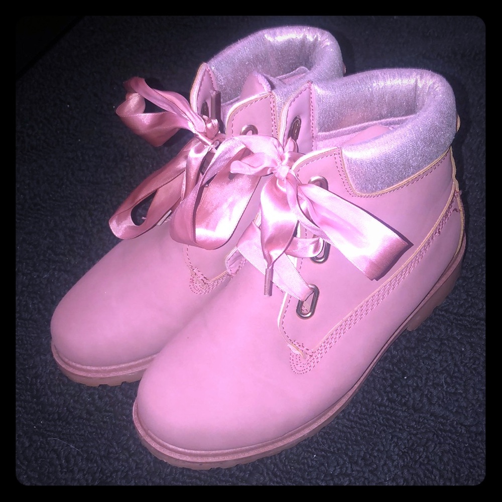 Pink Boots